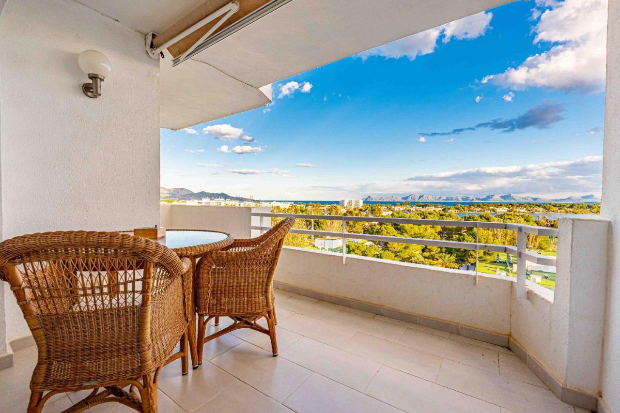 La Panoramica Apartment Port de Alcudia  Bagian luar foto